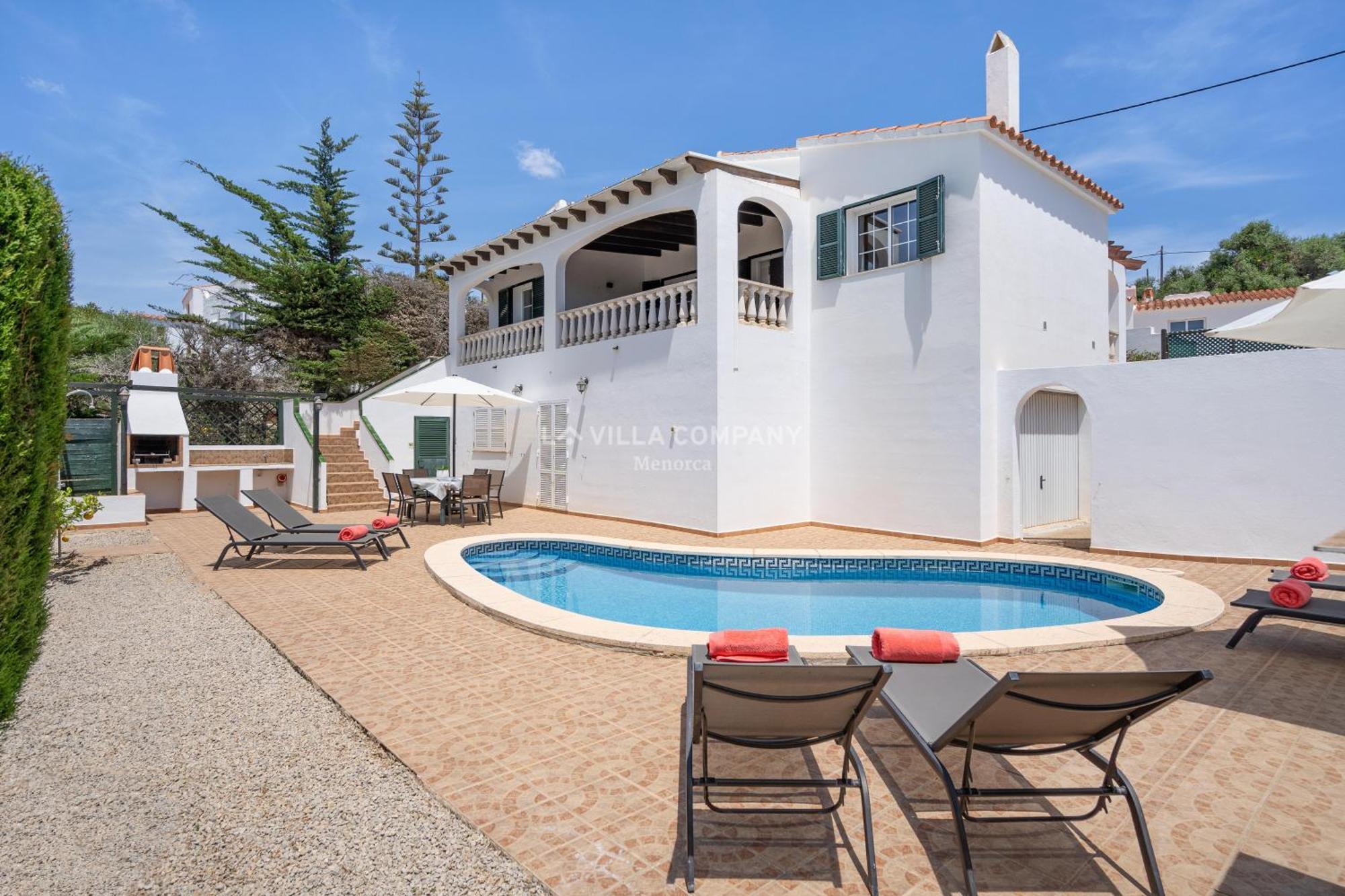 Villa Sylvia Cala En Porter  エクステリア 写真