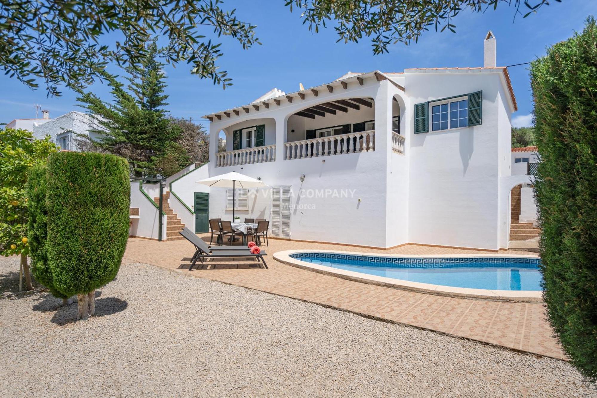 Villa Sylvia Cala En Porter  エクステリア 写真