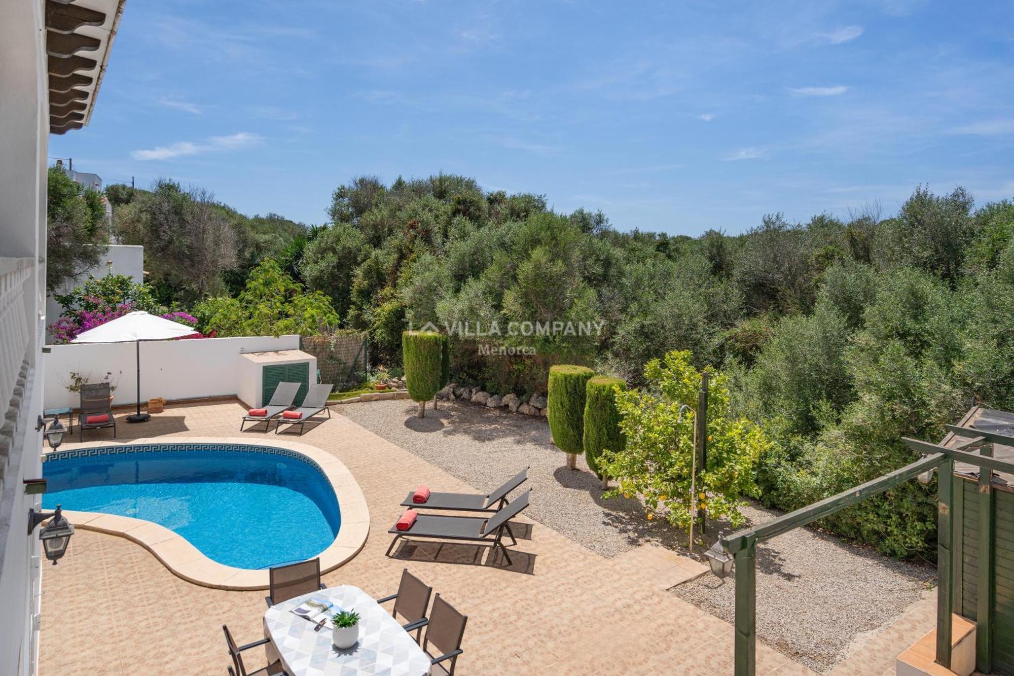 Villa Sylvia Cala En Porter  エクステリア 写真